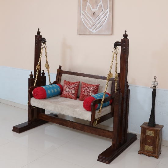 Wooden swing
